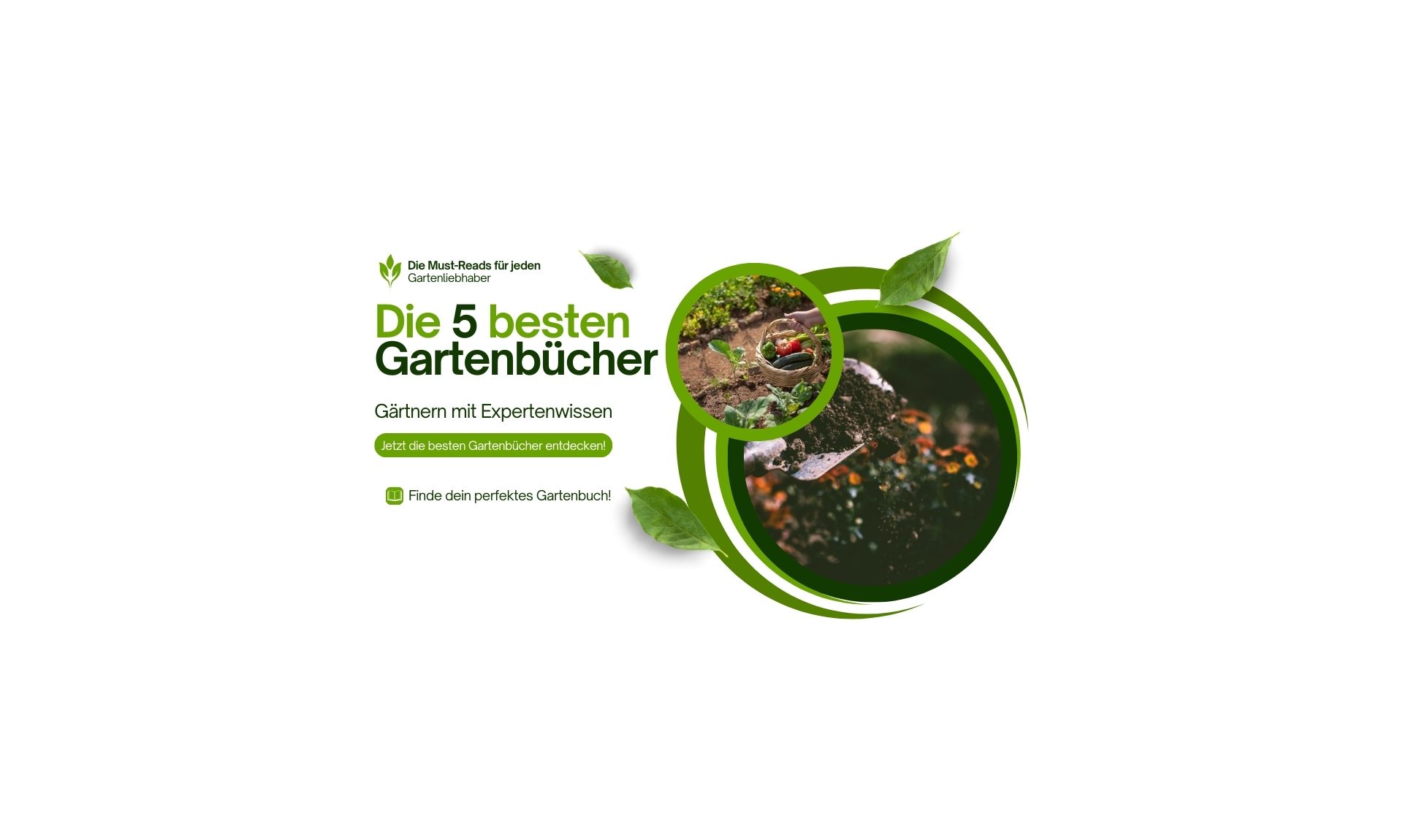 Titelbild: Die 5 besten Gartenbücher 2025 – Entdecke die besten Ratgeber für Hobby- & Profi-Gärtner mit Expertenwissen, Tipps und Inspiration für deinen Traumgarten.