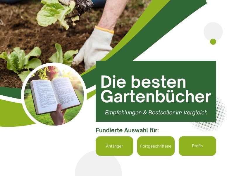 Die besten Gartenbücher für Anfänger, Fortgeschrittene und Profis.
