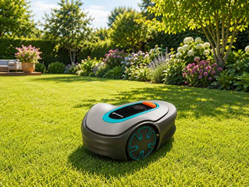 Gardena Mähroboter SILENO minimo 500 m²: intelligenter Rasenmäher